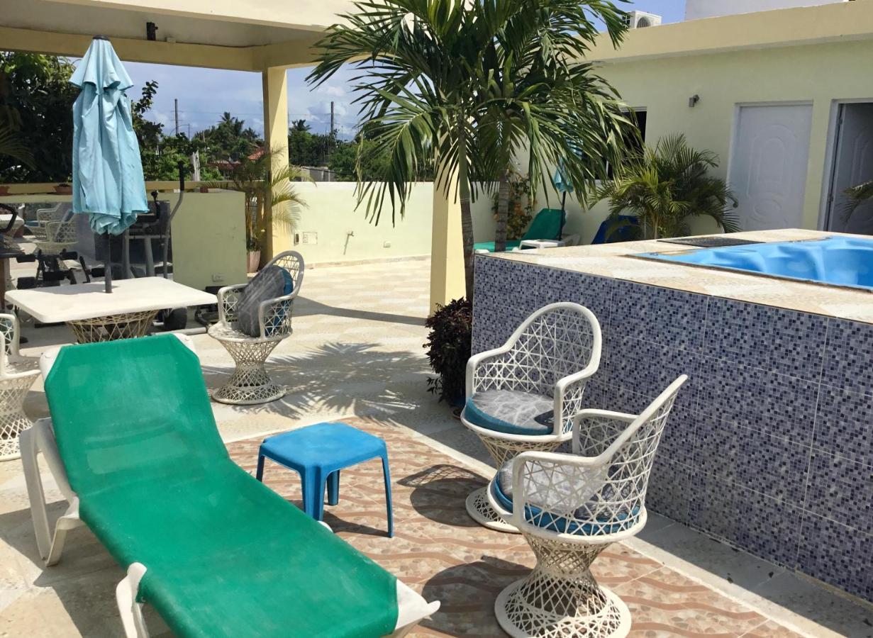 Posada El Sol, Home Near Airport Sdq Boca Chica Bagian luar foto
